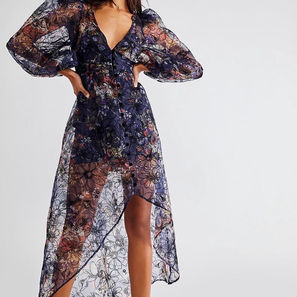 COPY - For Love and Lemons Sophia Midi Dress NWT